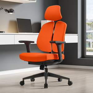 Silla de Oficina Ergonómica de Malla con Reposacabezas Ajustable, Cómoda para el Hogar/Esports/Trabajo, Silla Ejecutiva de Tela para la Hora del Almuerzo - Product Image 5