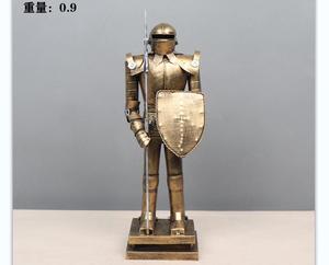 Antique Iron Soldiers Metal Crafts Medieval Knight armor <strong>Model</strong> - Product Image 6