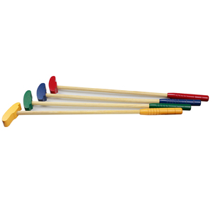 Affiche de Golf en bois <span class=keywords><strong>Crazy</strong></span>, coffret cadeau pour enfants, boules de Golf, Course d'obstacle pour l'intérieur et l'extérieur - Product Image 1
