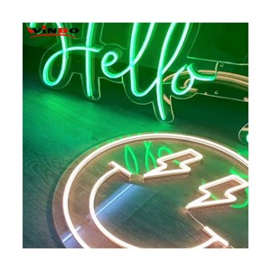 Insegna al Neon LED Personalizzata con Design Gratuito, Insegna al Neon con Nome Personalizzato, Insegna al Neon con Faccina Sorridente per Dropshipping - Product Image 6