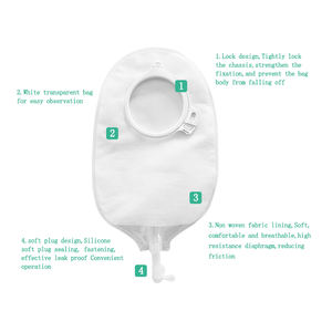 CELECARE-bolsas de urostomia, 2 bolsas desechables - Product Image 2