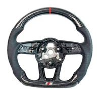 Vente Flash : Volant en Fibre de Carbone pour Audi A1, A3, A4, A5, A6, A7, C5, C6, C7, B9, 8V, RS5, RS6, RS7, S5, S6, S7