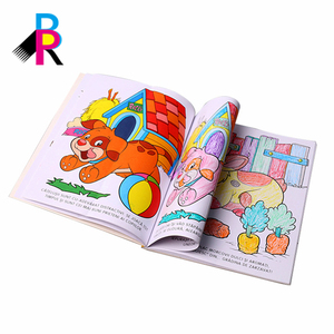 Livres de coloriage pour enfants personnalisés avec logo, en carton de qualité supérieure, papier offset – Service d'impression de livres de dessin sur mesure - Product Image 3