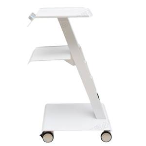 Chariot mobile dentaire XTC 02 à plusieurs niveaux avec roulettes, chariot à outils pour hôpital, étagère à pousser pour salon et clinique - Product Image 2