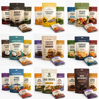 Groothandel boter popcorn Mylar zak aluminiumfolie hersluitbare ziplock luchtdichte snackvoedselverpakking staande pouch