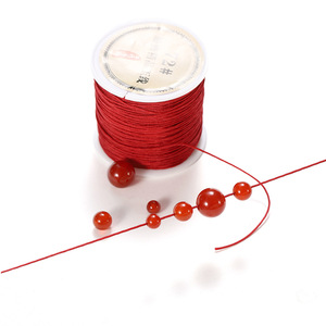 Jade Thread 0.8mm 10m Polyester DIY Hand Weaving <b>Rope</b> For Chinese Knot Pendants Accessories Wholesale - Product Image 4