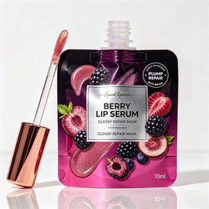 Sachet d'huile pour Mascara, brosse pour rouge à lèvres 3g 5g 5ml 10ml, sacs d'emballage en plastique brillant à lèvres, pochette à bec cosmétique avec bec - Product Image 2