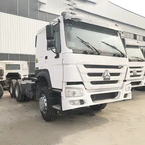 HOWO 6x4 traktör kamyon Mozambique için Sinotruk A7 T7 430hp traktör kamyon kafa