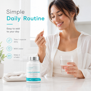 Complément de Collagène Éclat Liposomal Original Réduit au GSH 500mg et Vitamine C 30000, Capsules de L-Glutathion Personnalisées pour Adultes - Product Image 3