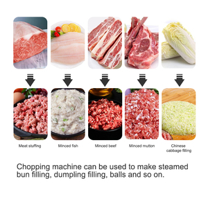 Hachoir-mélangeur sous vide commercial 40L pour viande et légumes, machine de préparation alimentaire - Product Image 2
