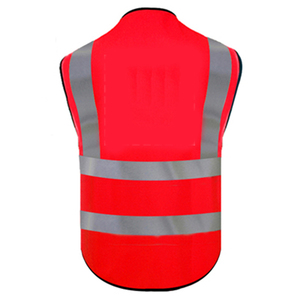 <span class=keywords><strong>Gilet</strong></span> de sécurité réfléchissant <span class=keywords><strong>rose</strong></span> personnalisé de haute qualité avec logo imprimé, design personnalisé, visibilité accrue pour femmes - Product Image 6