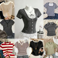 T-shirt d'été à manches courtes pour femme, séchage rapide, grande taille, respirant, coupe ample, hauts décontractés pour femmes, vente directe usine
