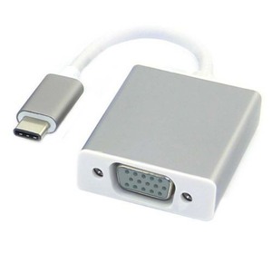 Offres Spéciales câble adaptateur VGA Type C vers femelle USB USBC 3.1 vers VGA adaptateur pour Macbook 12 pouces Chromebook Pixel Lumia <span class=keywords><strong>950XL</strong></span> - Product Image 2