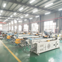 Machine de pliage de tubes CNC entièrement automatique UM38CNC, perforation de trous, commande par moteur PLC, système Mitsubishi, haute productivité
