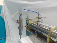 Machine de remplissage semi-automatique pneumatique à piston pour crèmes et shampoings cosmétiques – Offre Spéciale
