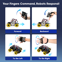 Kit Educativo de Guantes Robóticos Inteligentes ACEBOTT OEM ODM, Kit de Aprendizaje de Programación y Codificación STEM para Niños, Kit Robótico DIY para Arduino