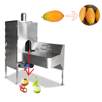 Commerciële elektrische schilmachine voor kiwi's, appels, sinaasappels, citroenen, limoenen, mango's, 300-1000 stuks/uur, groente- en fruitschiller