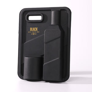 Bandeja de pulpa de caña de azúcar virgen ecológica hecha a medida, pulpa mecánica biodegradable, inserto de embalaje de vino sostenible - Product Image 2