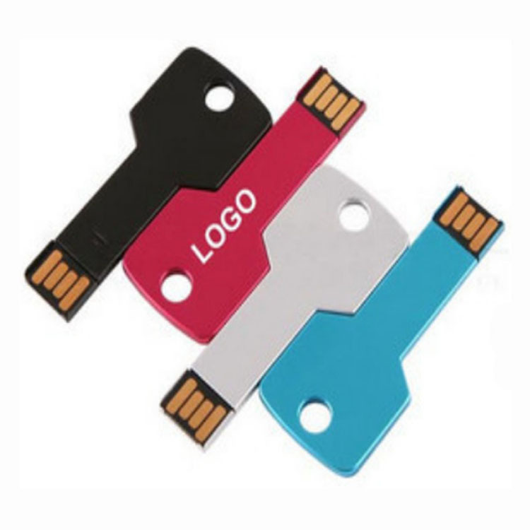 Métal Clé Usb Clé Usb 2 GO, 4 GO, 8 GO, 16 GO, 32GB Bâton de Mémoire Disque Avec le Logo Adapté Aux Besoins Du Client