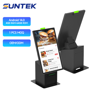 Dispositivo de Quiosco de Autoservicio para Restaurantes Inteligentes Suntek, Equipo de Comida Rápida para Kfc y <span class=keywords><strong>McDonalds</strong></span>, Quiosco de Pago de Autoservicio de 21.5 Pulgadas - Product Image 3