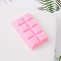Modèle de chocolat de simulation, autre décoration cadeau, barre de chocolat, plateau de desserts, accessoires de photographie pour vitrine, PVC, pour les 8-13 ans