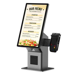 Nuevo Diseño de Máquina de Pedidos de Autoservicio con Pago Integrado, Kiosco POS con Pantalla Táctil de 21.5 Pulgadas, Expendedora de Tickets, Kiosco de Información para Exteriores - Product Image 3