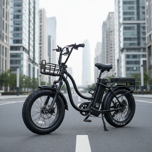 Vélo électrique de ville polyvalent pour femmes, moteur à moyeu arrière 7 vitesses, batterie 15AH, trajets quotidiens, vélo électrique - Product Image 1