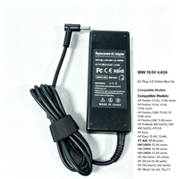 Adaptateur secteur 19,5 V 4,62 A 90 W pour ordinateur portable HP EliteBook 830 ProBook 450 G5, chargeur de remplacement avec connecteur 4,5*3,0 mm, PPP012D-S
