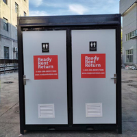 Prix promotionnel 2024 : Toilettes mobiles préfabriquées portables, sanitaires de chantier, douche, salle de bain, toilettes publiques extérieures, panneau sandwich