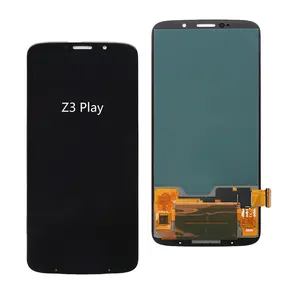 Écran lcd Super AMOLED 6 "pour Moto Z3, téléphone portable, en verre incurvé 2.5D, en noir et blanc, pour motocyclette, Play, vente en gros, 2020