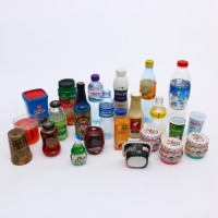 Étiquettes de bouteille en verre noir pour étiquettes d'emballage rétractable en pvc d'huile Étiquette imprimée personnalisée pour bouteille d'huile en verre