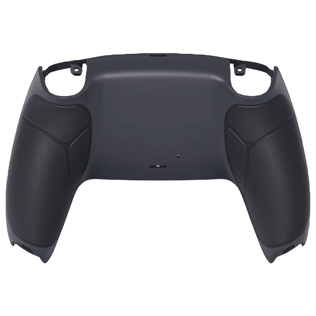 Replacement Rear Bottom Back Shell Cover for PS5 Controller  Anti-Slip Rubberized Grip