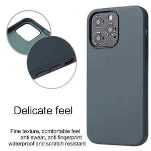 Nuevo diseño personalizado de cuero de lujo hecho a mano llave de Metal a prueba de golpes funda de teléfono transparente con logotipo personalizado para 12 Series - Product Image 3