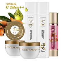 Crème antipelliculaire à l'huile d'arbre à thé BRRS Private Label 300ml Formule hydratante et épaississante pour la réparation des cheveux longs
