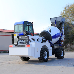 Snelle levering mobiele betonmixer capaciteit cementmixer met pomp - Product Image 4