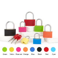Mini cadenas étanche Zeise-ikon en fer et plastique avec cylindre en laiton, roulement à billes, corps carré, 2 clés - Vente en gros
