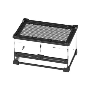 NOMOY PET Tanque frontal para reptiles Terrario Caja de cría de vidrio para Selva Tropical Reptil Serpiente Lagarto Insecto Tortuga - Product Image 1