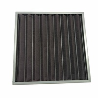 Filter Karbon Aktif Lipat Berkualitas Tinggi untuk Pembersih Udara Komersial, Penghilang Bau