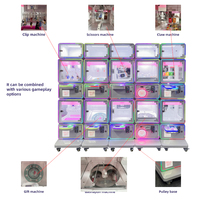 Petit distributeur automatique de bonbons en métal Offre Spéciale distributeur de détail à jetons et jetons avec système SDK de carte de crédit
