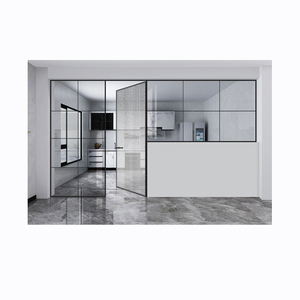 Porte de poche en verre dépoli, intérieur de la maison, Garage, porte étanche de salle de bain bon marché avec verre dépoli - Product Image 5