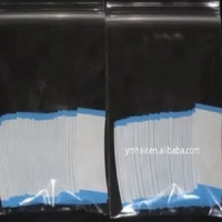Ruban adhésif double face invisible ultra-résistant, mini-bandes bleues pour toupets, extensions capillaires et perruques, 36 unités/paquet
