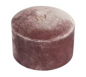 Velvet Ribbon <b>Gift</b> Packing Custom Logo Round Shape <b>Jewelry</b> <b>Box</b> - Product Image 2