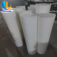 Barre en plastique PA6 personnalisée résistante à l'usure tige ronde en plastique coloré tiges extrudées solides fournisseur