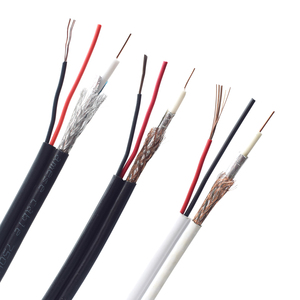 RG59คุณภาพสูงพร้อม75Ohm <span class=keywords><strong>สาย</strong></span>โคแอกเชียล <span class=keywords><strong>CCTV</strong></span> 2CORE - Product Image 6