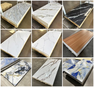 2ft * 4ft 4ft * 8ft 4ft * 9ft 4ft * 10ft tường Bảng điều khiển 2mm 2.2mm 2.5mm 2.7mm 3mm đá cẩm thạch UV PVC SPC tường bảng điều khiển cho tường trang trí - Product Image 6