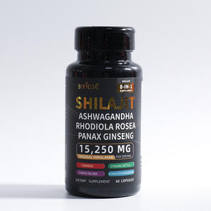 Suplemento para el Alivio del Estrés y Energía, Fórmula 8 en 1 con Ashwagandha, Rhodiola Rosea, Ginseng, Cúrcuma y <span class=keywords><strong>Ginkgo</strong></span> <span class=keywords><strong>Biloba</strong></span> en Cápsulas - Product Image 1