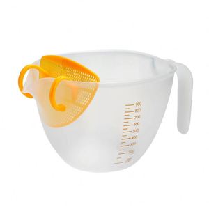 Tazón <span class=keywords><strong>para</strong></span> Batir Huevos de Gran Capacidad con Filtro <span class=keywords><strong>para</strong></span> Uso en la Cocina, Tazón de Plástico <span class=keywords><strong>para</strong></span> Lavar <span class=keywords><strong>Arroz</strong></span>, Herramientas <span class=keywords><strong>para</strong></span> Hornear y <span class=keywords><strong>Medir</strong></span> - Product Image 6