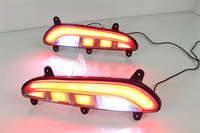 RoadRage LED Drl Arka Tampon Reflektör Işık Fren Lambası Arka Lambaları Sürüş Sis Lambası Hyundai I20 2015 2016 2017 için