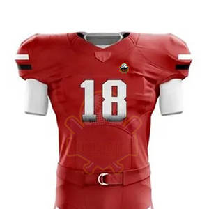 Uniforme de football américain le plus vendu dernier style uniforme de football américain à séchage rapide pour adulte - Product Image 3