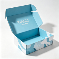 Caja de Cartón Corrugado al por Mayor para Prendas, Caja de Cartón para Empacar Ropa y Zapatos, Caja Personalizada